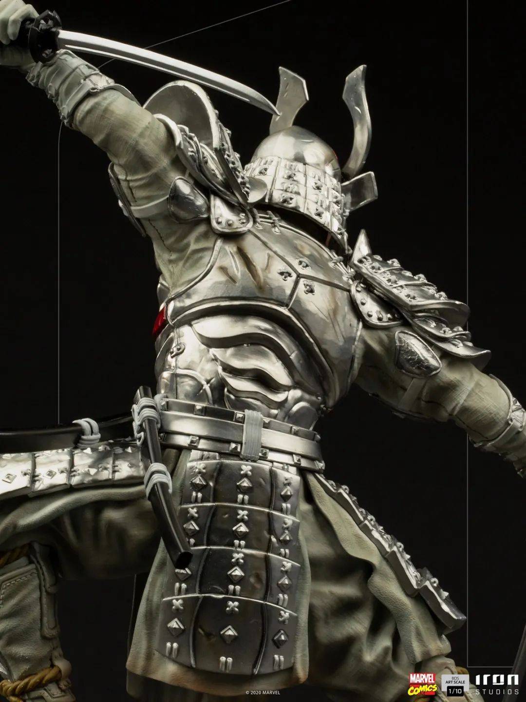 新品预定~ iron studios marcas33320-10 1/10 漫威反派 银色武士