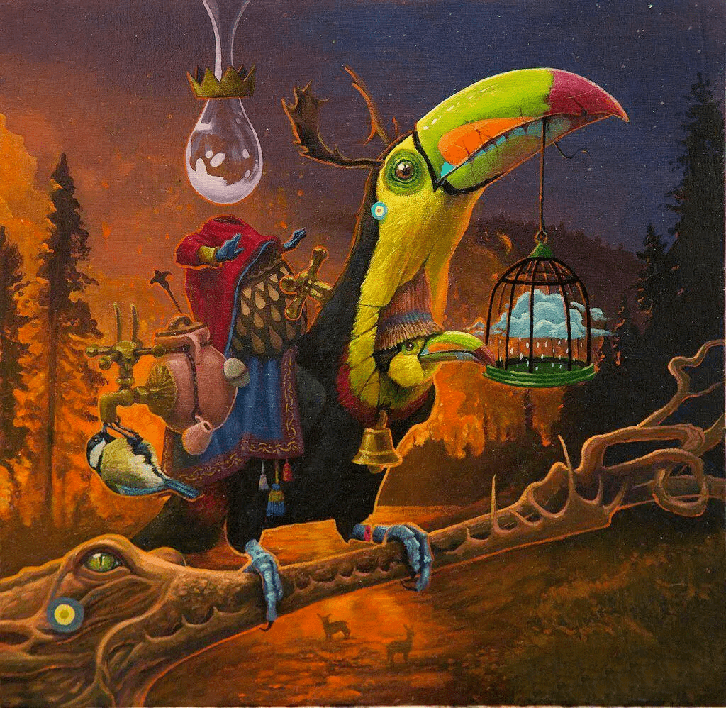 疯狂的想象力创造出的奇幻世界