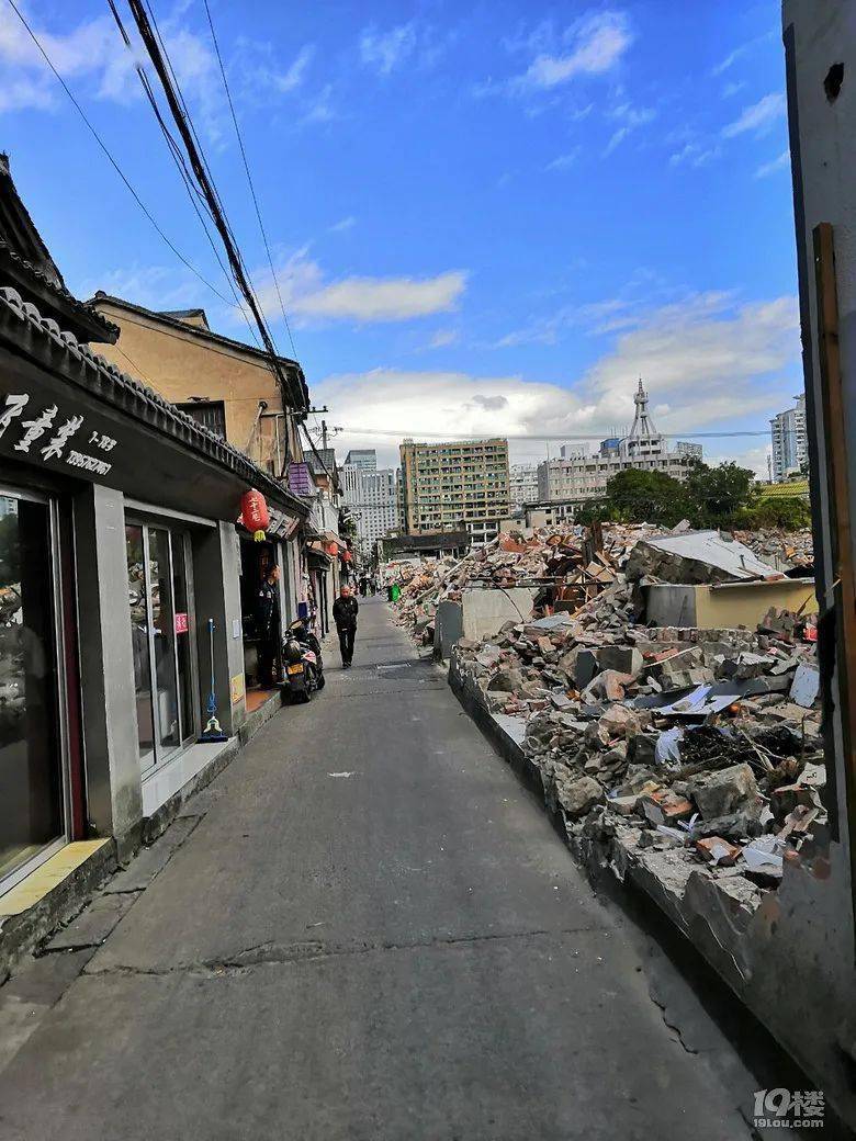 再见了直下街!黄岩又一条老街(巷)消失
