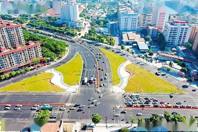 汕汾路春源工业村平交口完成改造_天山南路