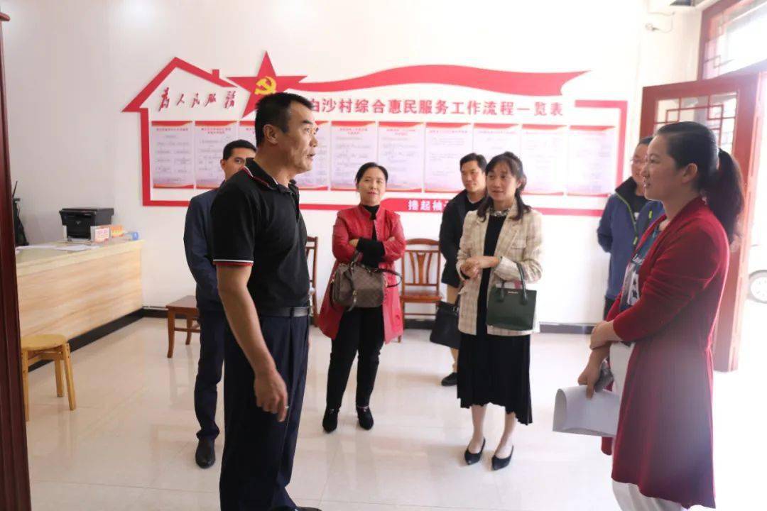 市人民政府督查室到白沙镇退役军人事务站督查指导业务工作