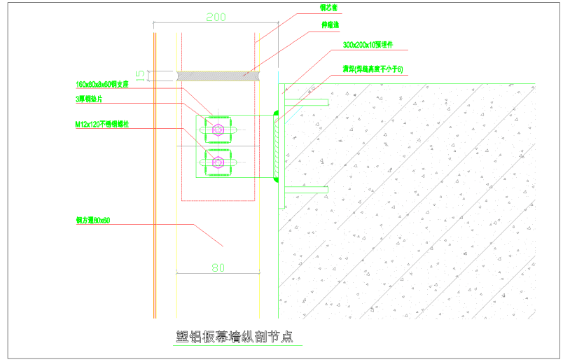 (附五大類建築節點設計cad)_樓梯