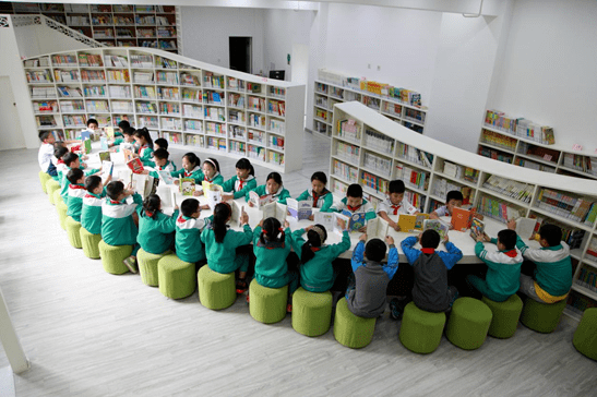 一波嘉定学校图书馆美图来袭,有你母校吗?_中小学