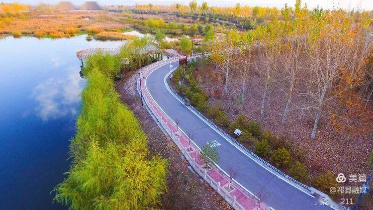 【看祁县】昌源河国家湿地:水天一色 景色壮美_公园