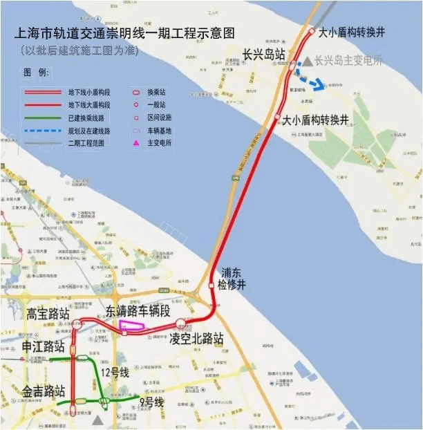 崇明越江隧道西线图图片