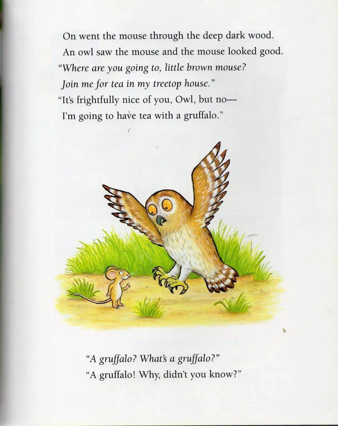 小禾苗绘悦读英文绘本童话系列26thegruffalo