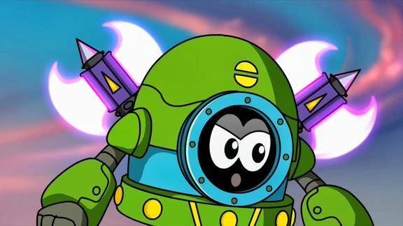 赛尔号:赛尔小队完成任务,教官说要给他们奖励,吓得大家赶紧跑