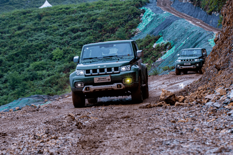 越野短刀王"bj40致敬2020版的贵州山地英雄会之旅