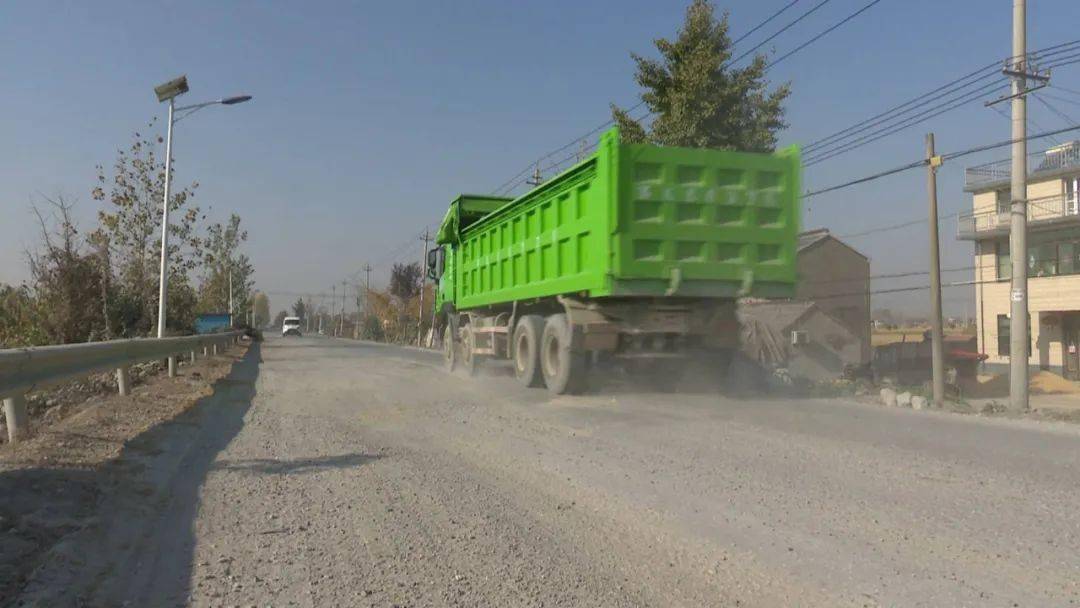 宝应这段路扬尘严重