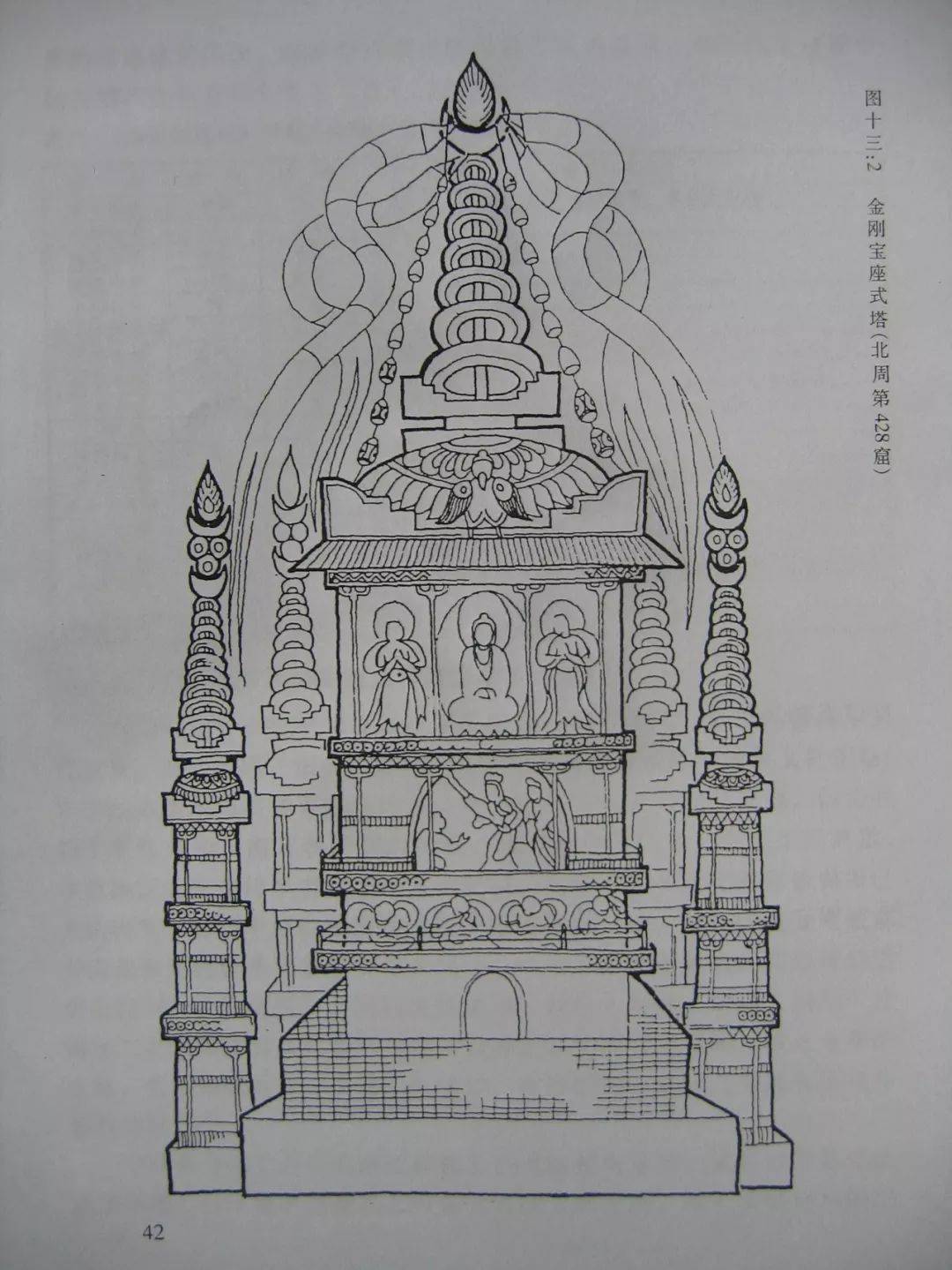 营造技艺莫高窟428窟佛塔形制渊源考