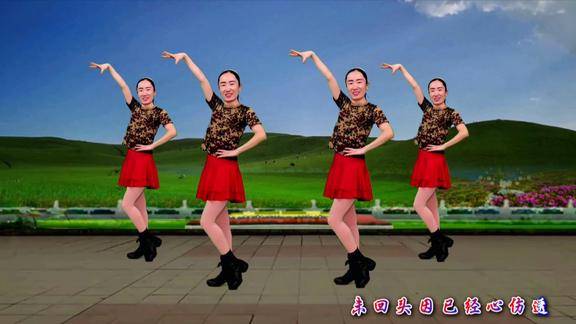 80年代金曲广场舞晚秋熟悉的旋律响起7080后满满的回忆