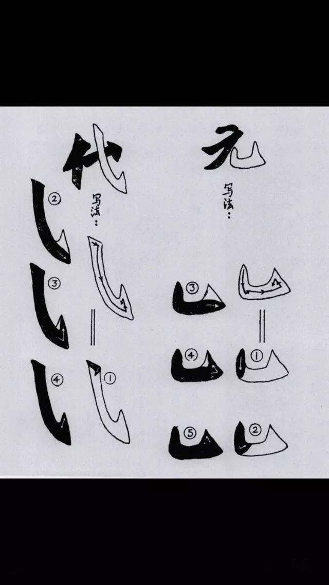 魏多少画笔画图片