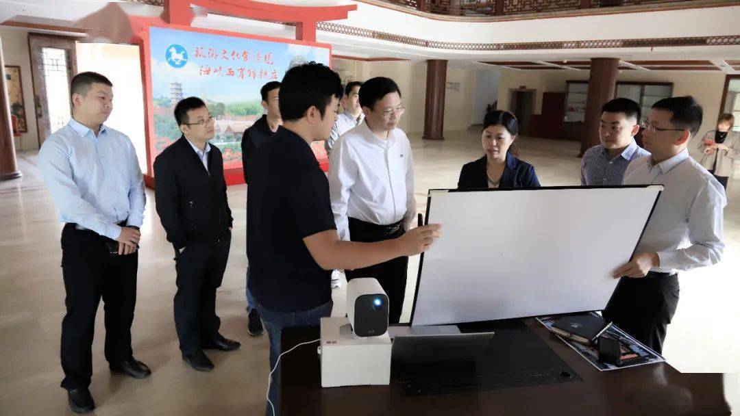 市国资委党委书记主任陈劲松调研泉州文旅集团有关重点项目