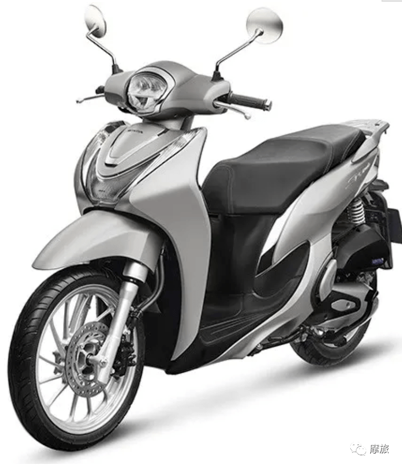 本田发布2021款sh125大轮踏板