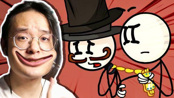 小猪解说火柴人大冒险丨做好人还是坏人飞艇篇第二期