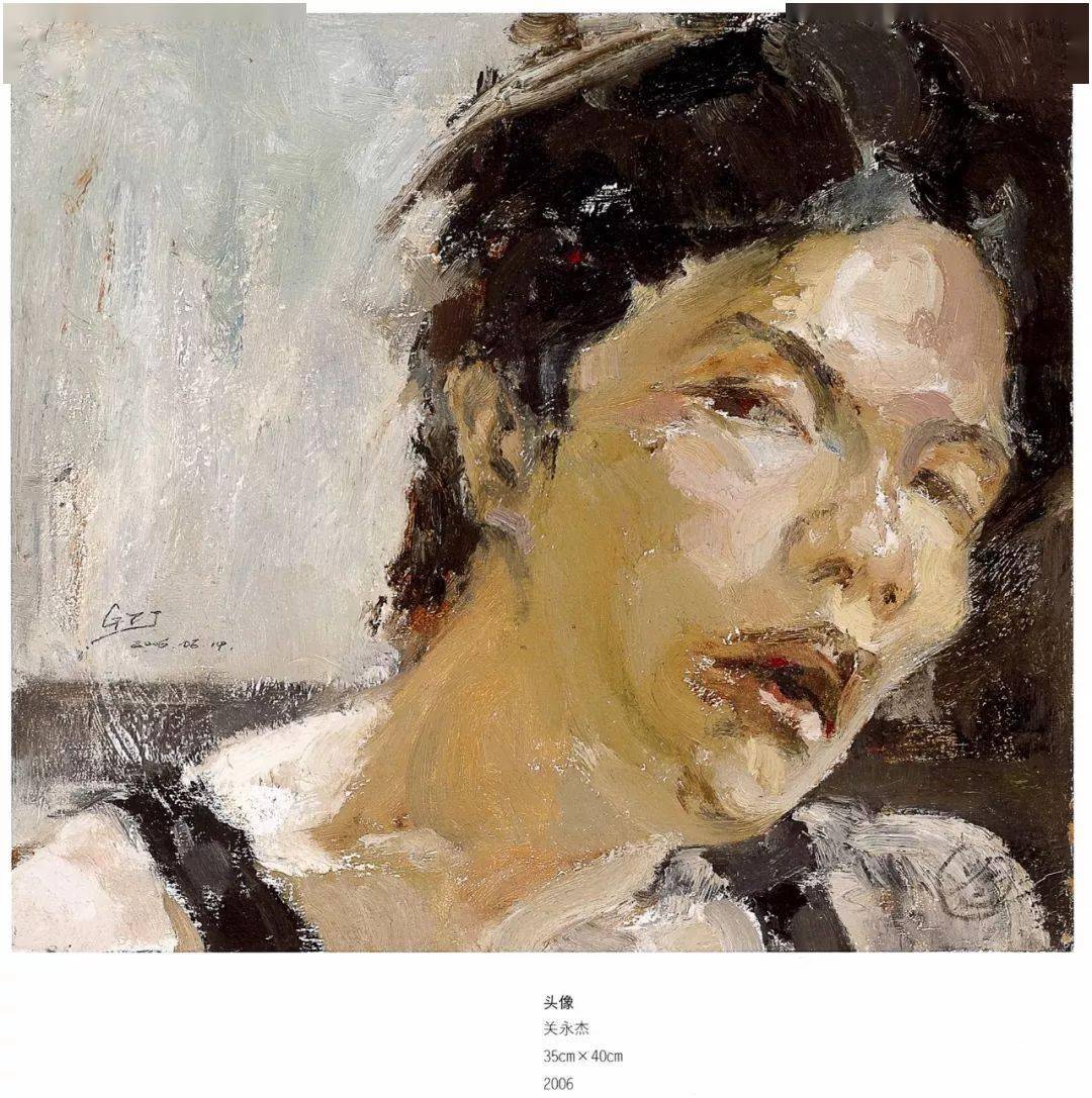 广美基础部留校色彩头像作品精选