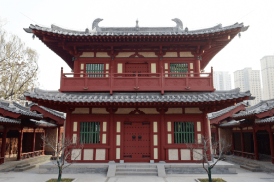 狄仁杰文化公园月底开园看唐式建筑赏唐朝民俗品唐风晋韵