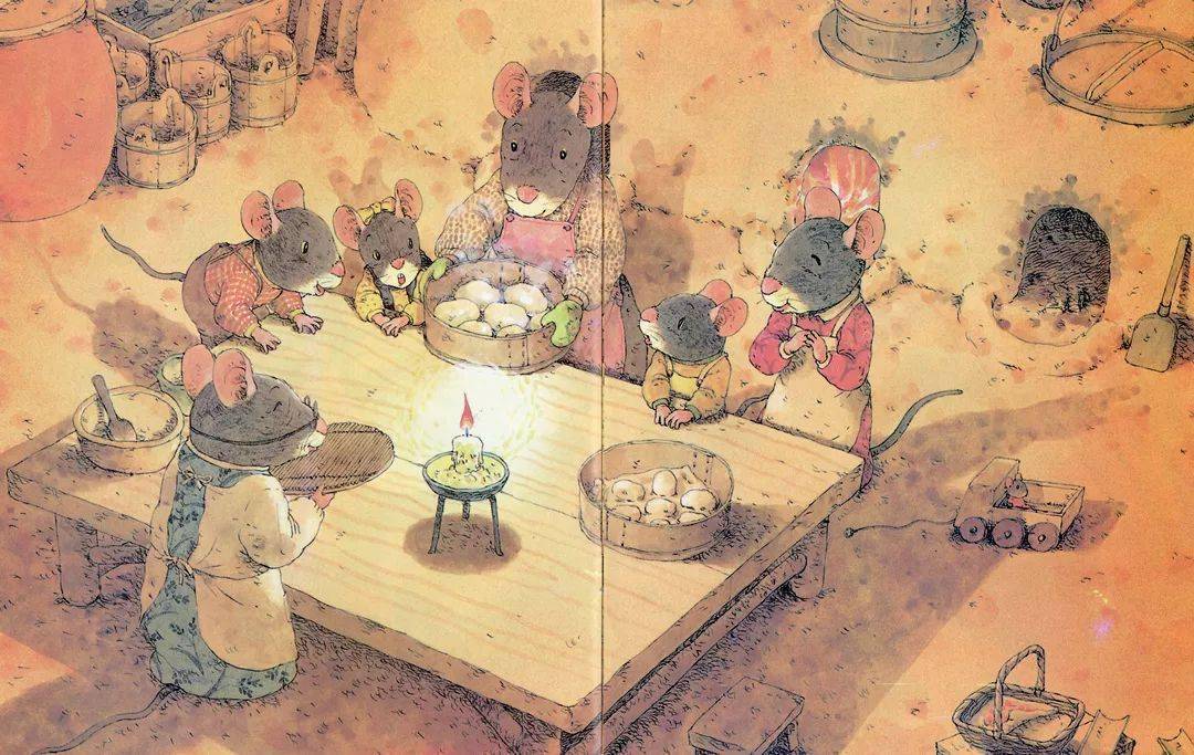 【睡前小故事】《14只老鼠过冬天》