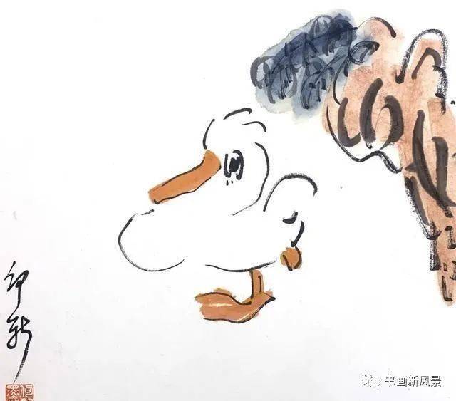 这位仿的小鸭,比唐老鸭还逗!_何新拟