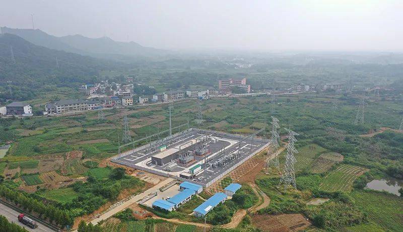 重磅彭泽220千伏马垱龙城输变电工程送电投运