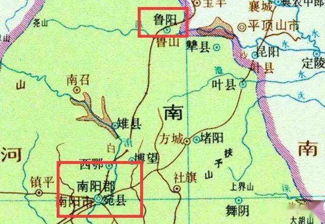 东汉末南阳郡地图(局部)数万人张嘴要吃饭,没饭吃分分钟哗变,孙坚直接