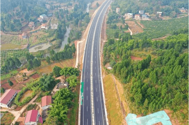 简阳高速公路图片