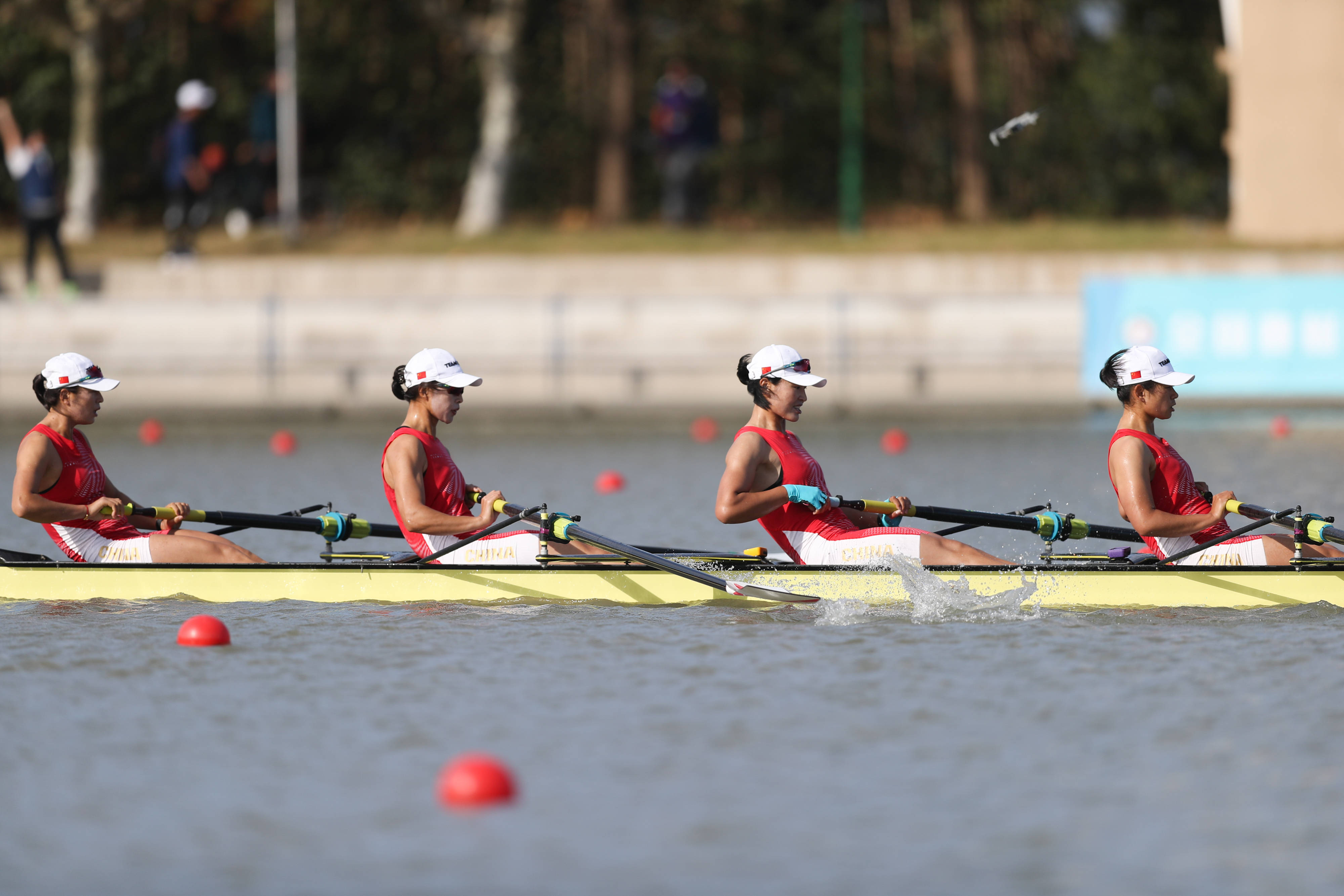赛艇——全国赛艇锦标赛:女子四人单桨半决赛赛况