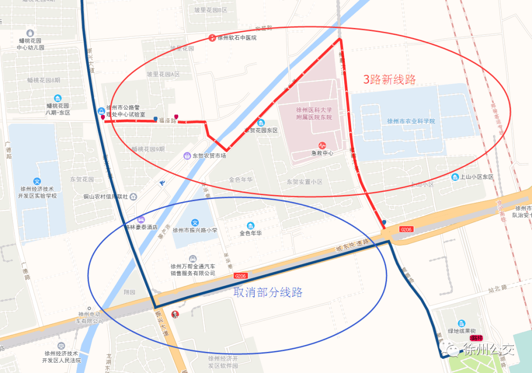 徐州3路公交车路线图图片