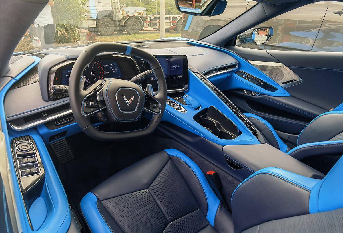 2020广州车展探馆科尔维特stingray硬顶敞篷版