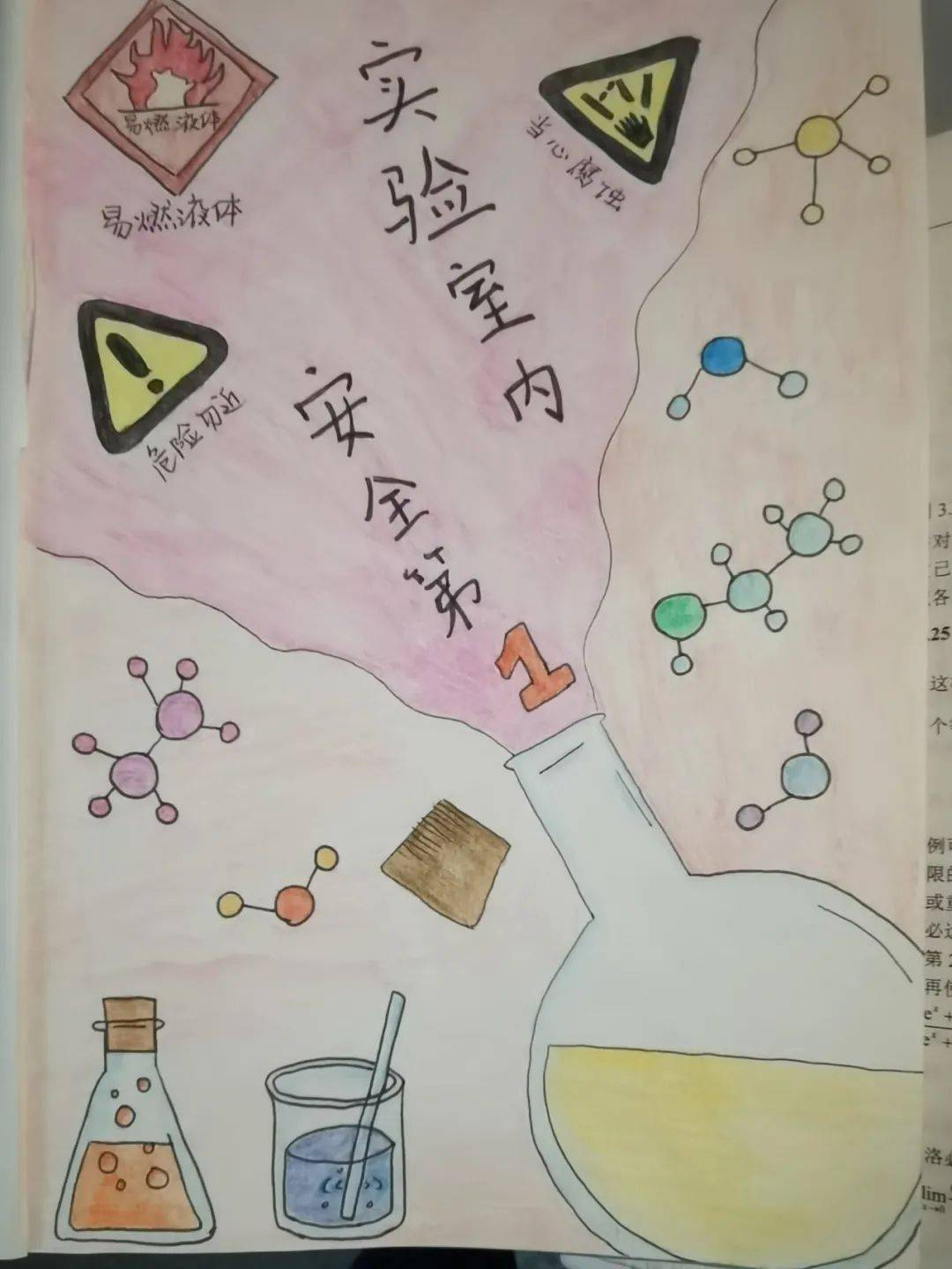 石河子大学首届"燕辰杯"实验室安全知识邀请赛作品展示——海报() )