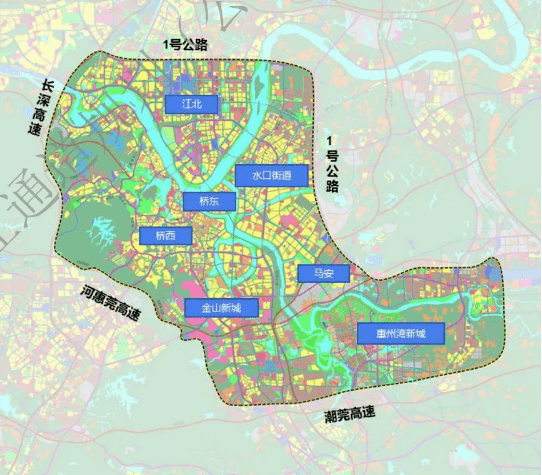 惠城区汝湖镇规划蓝图图片