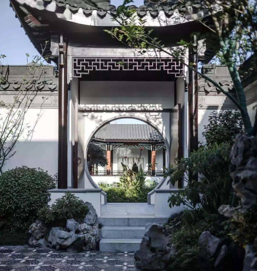 一院江南一园中国绍兴人久等的39席中式合院款款走来