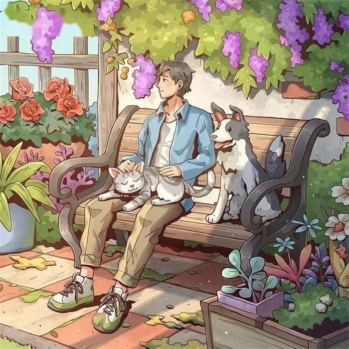 童年时光的创意插画好暖的感觉