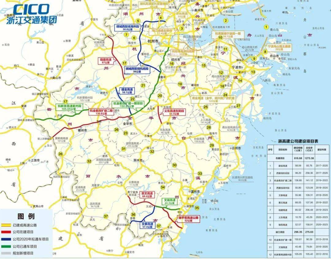 连接浙江省三个干线预计下个月通车