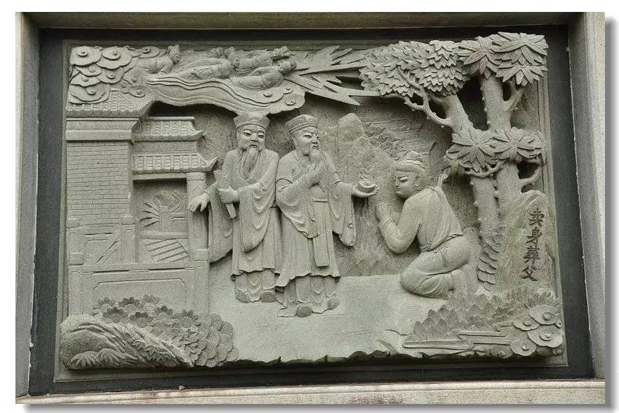 石雕二十四孝浮雕壁画赏析