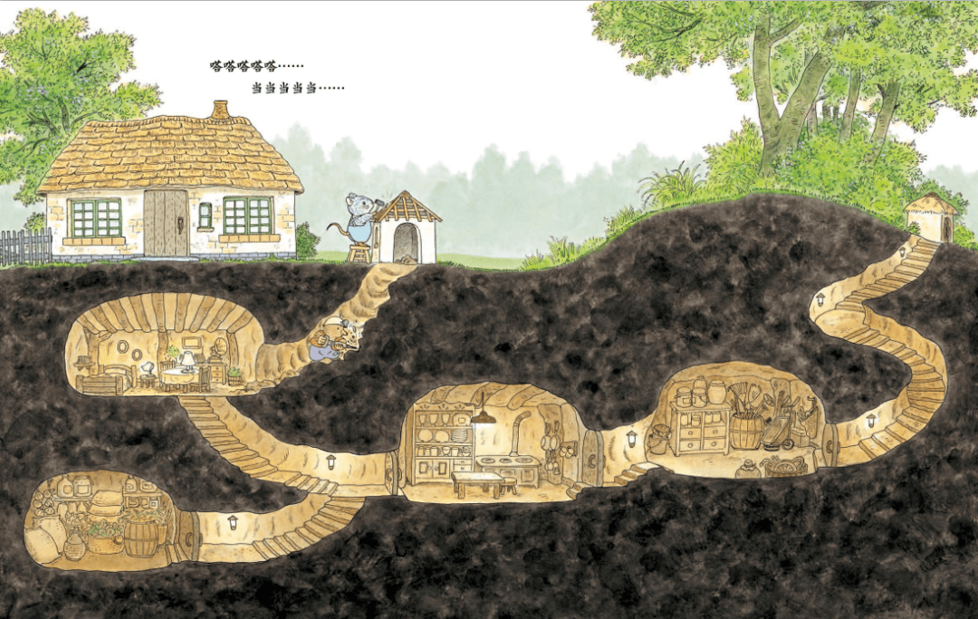 一套给城市孩子的自然童话_田鼠