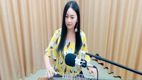 yy6716乐器佳人紫若辰古筝月亮之上凤凰传奇的一首歌曲