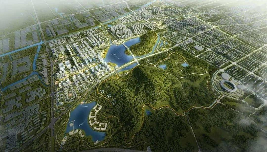 溧阳城东森林公园规划图片