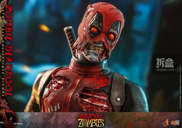 1个丧尸死侍死人头(备有可动关节) -1只丧尸死侍松鼠 -1组交叉型堤鬃