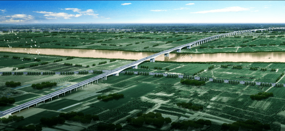 滨州乐安黄河大桥唯一水中墩顺利开钻