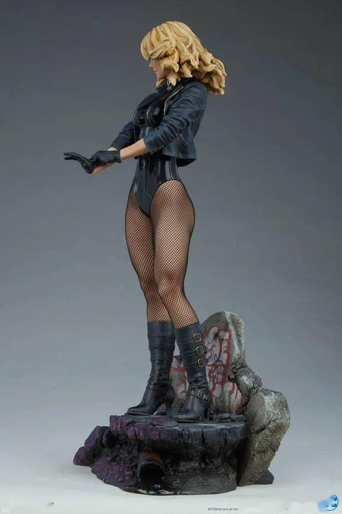 美系sideshow新品premiumformat系列黑金丝雀215寸高雕像