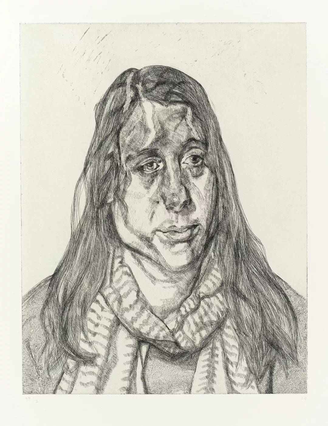 精选90幅弗洛伊德素描高清作品(收藏)