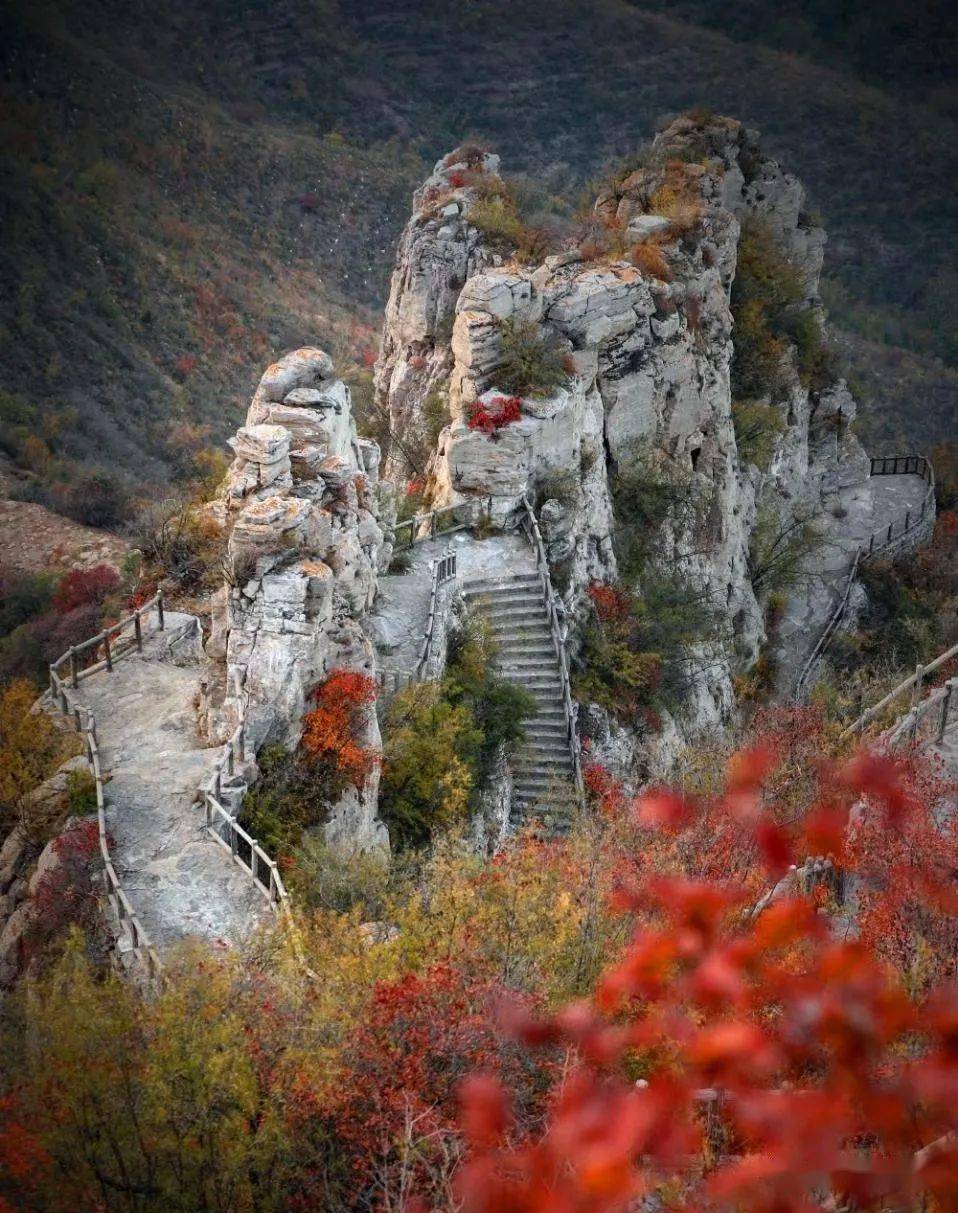 涉县太行五指山景区图片