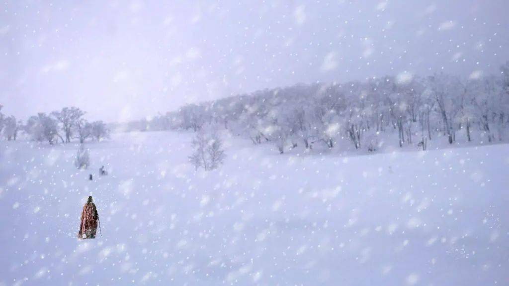 读诗雪花纷飞我很想你