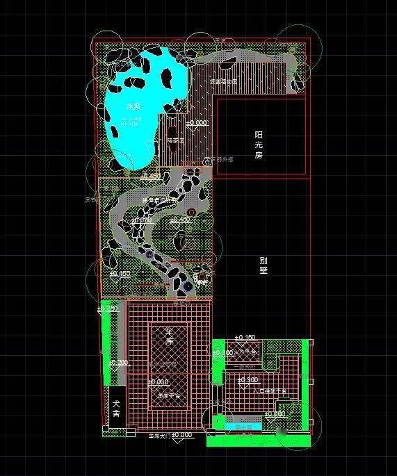 手绘勾了方案后,尺寸终究会有偏差所以再导入cad中描一遍,校对尺寸.