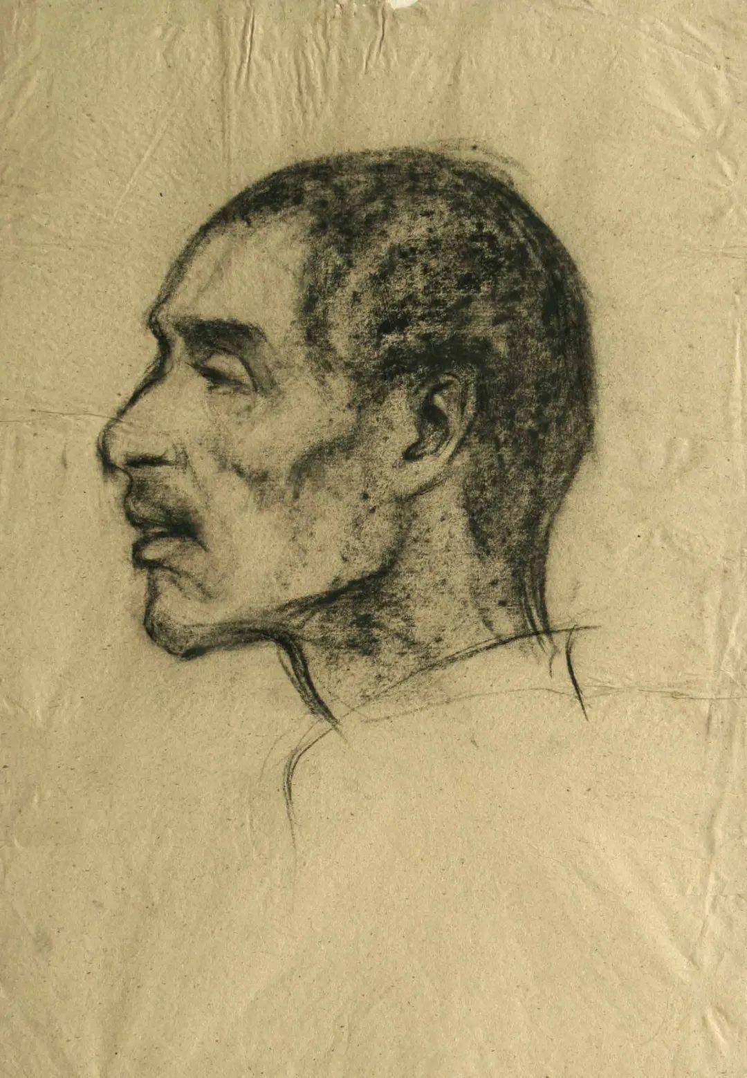 回溯中国素描百年历程,当代著名美术家作品
