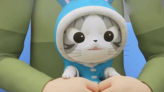 萌萌小奇被主人强行穿衣服不开心和主人展开游击追逐战真精彩