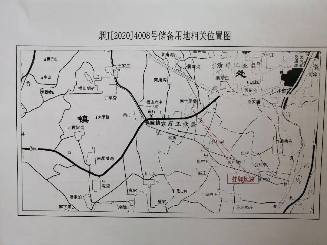 芝罘区夹河东岸规划图片