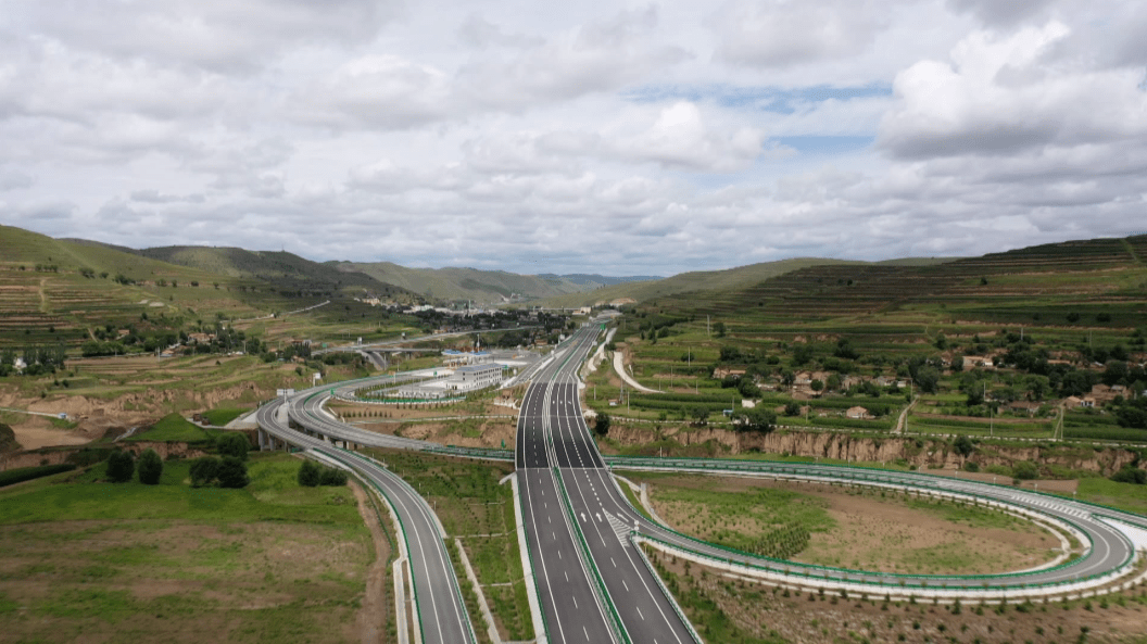 s60西會高速公路建成通車西吉至蘭州行程縮短一個小時