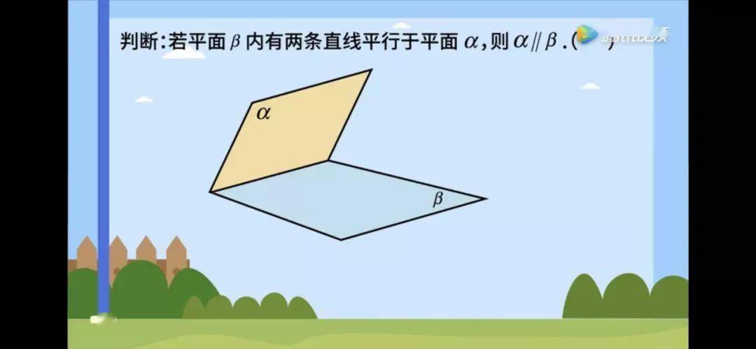 數學大師高中線面面面平行的判定跳高飛人